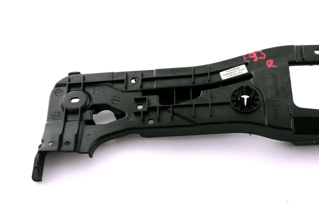 E93N LCI Cabrio Trunk Lid Bracket For Hydraulic Line Right para BMW E93 con número de pieza 6960798 BMW E93 E93N LCI Cabrio Trunk Lid Bracket For Hydraulic Line Right - SKU 6960798 - Número de pieza 6960798