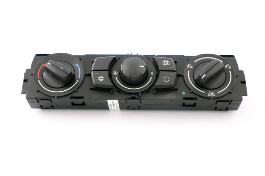 Conditioning Control Panel to BMW E87 E90 E91 LCI Air with Part number 6960860 BMW E87 E90 E91 LCI Air Conditioning Control Panel - SKU 6960860 - Part number 6960860