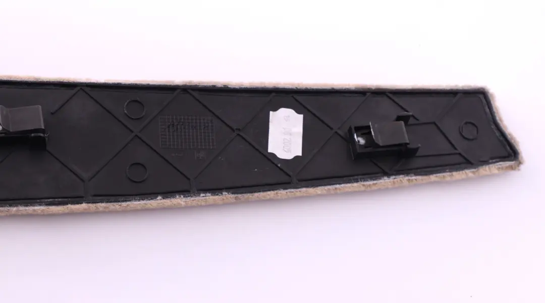 BMW E63 E64 Panneau de garniture console centrale arriere droite Beige 6960992 - SKU 6960996 - Numéro de pièce 6960996