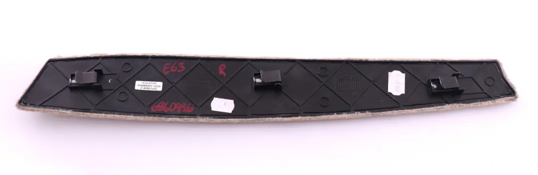BMW E63 E64 Osłona obudowa konsoli prawa 6960992 - SKU 6960996 - Numer Części 6960996