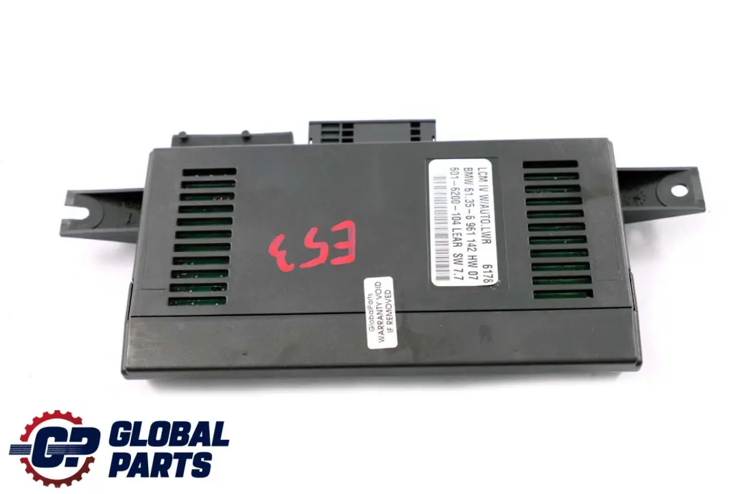 Moduł Sterownik Świateł ECU Lear LCM IV LWR do BMW X5 E53 o numerze 6961142 BMW X5 E53 Moduł Sterownik Świateł ECU Lear LCM IV LWR - SKU 6961142 - Numer Części 6961142