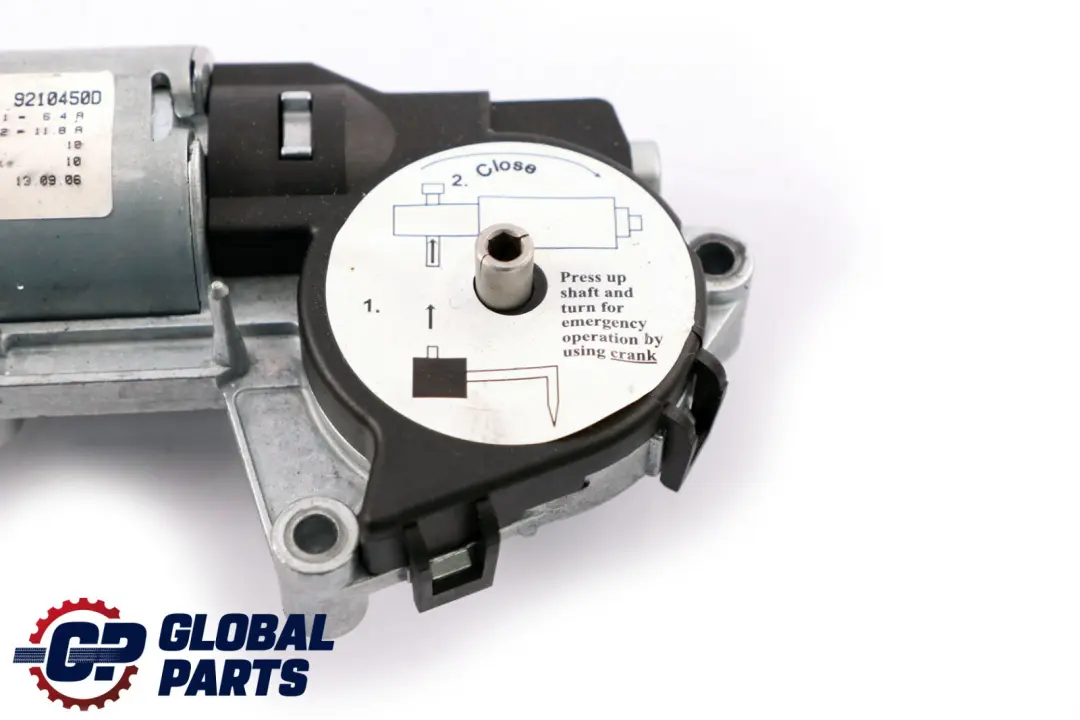 Mini R52 Convertible Folding Sliding Roof Motor Drive Unit Webasto - SKU 6961172 - Part number 6961172