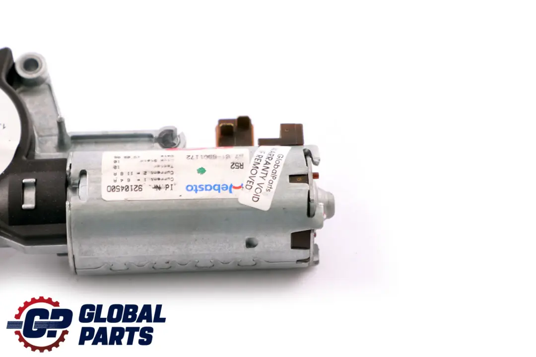 Folding Sliding Roof Motor Drive Unit Webasto to Mini R52 Convertible with Part number 6961172 Mini R52 Convertible Folding Sliding Roof Motor Drive Unit Webasto - SKU 6961172 - Part number 6961172