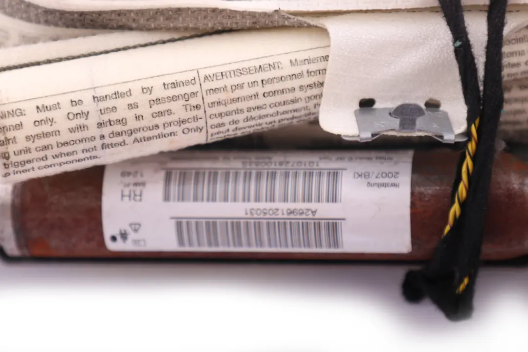 Airbag Frontal Droit Rideau de Toit pour Mini Cooper One Clubman R55 à propos du numéro de pièce 6961205 Mini Cooper One Clubman R55 Airbag Frontal Droit Rideau de Toit - SKU 6961205 - Numéro de pièce 6961205