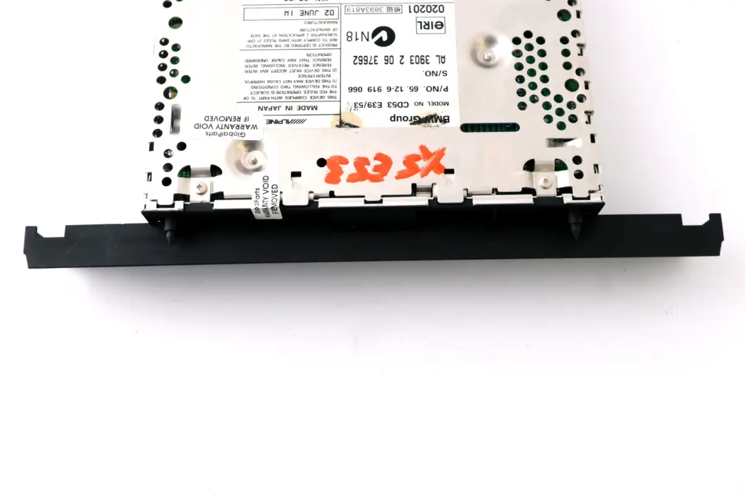BMW 5 X5 E39 E53 Lettore CD Radio Business - SKU 6961218 - Numero di parte 6961218