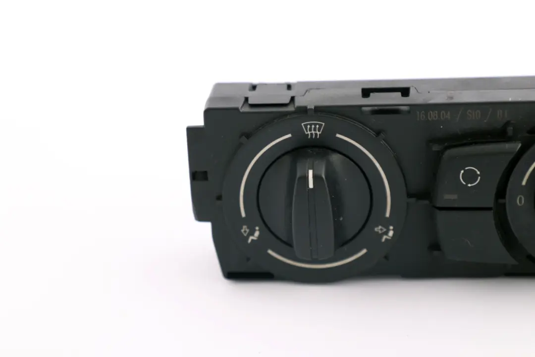 Heater Control Panel Black to BMW 1 Series E87 E87N LCI Manual with Part number 6961596 BMW 1 Series E87 E87N LCI Manual Heater Control Panel Black - SKU 6961596 - Part number 6961596