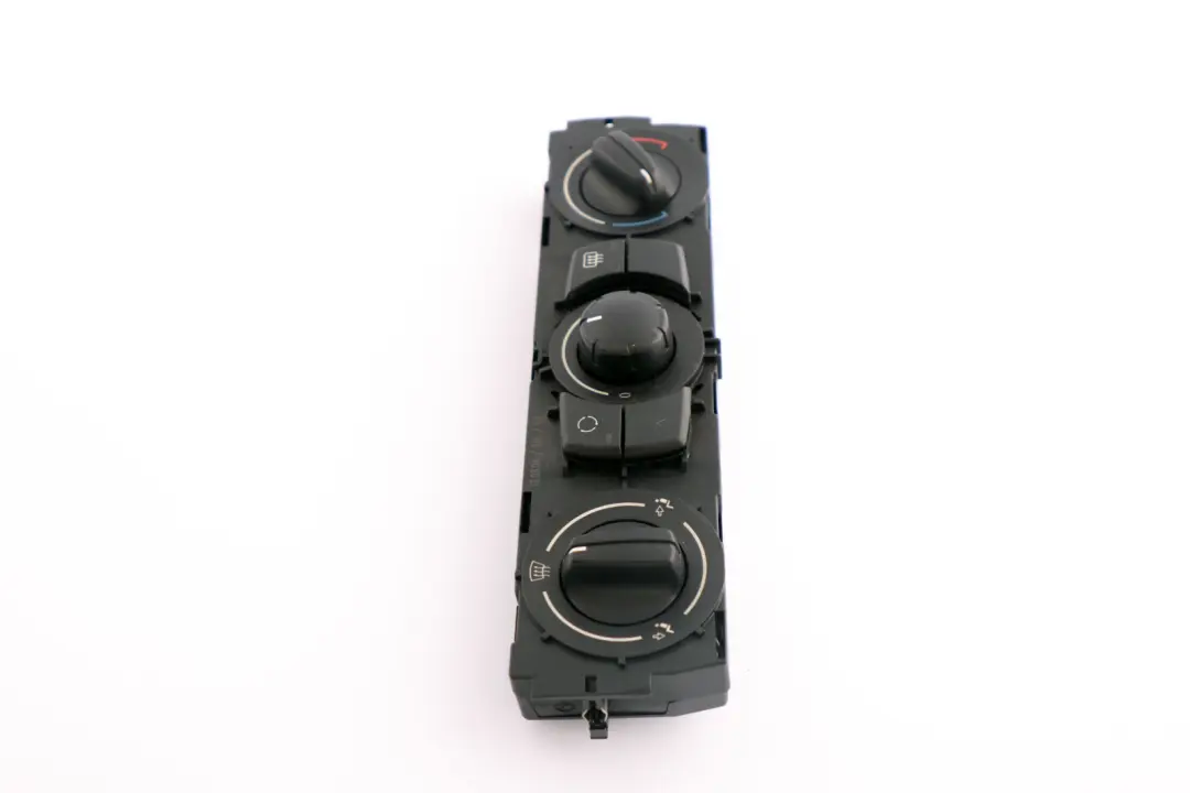 BMW 1 Series E87 E87N LCI Manual Heater Control Panel Black - SKU 6961596 - Part number 6961596