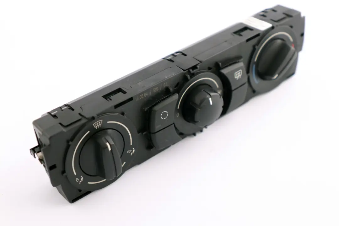 BMW 1 Series E87 E87N LCI Manual Heater Control Panel Black - SKU 6961596 - Part number 6961596