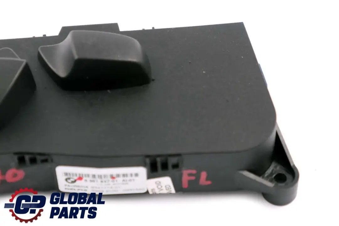 Panel Sterowania Fotela Lewy do BMW E60 E70 o numerze 9265267 BMW E60 E70 Panel Sterowania Fotela Lewy - SKU 6961857 - Numer Części 9265267