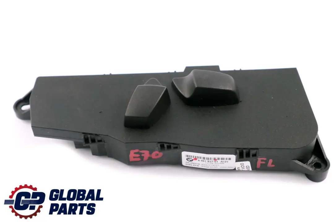 Interruttore regolazione sedili anteriore sinistro per BMW E60 E61 X5 E70 con numero di parte 9265267 BMW E60 E61 X5 E70 Interruttore regolazione sedili anteriore sinistro - SKU 6961857 - Numero di parte 9265267
