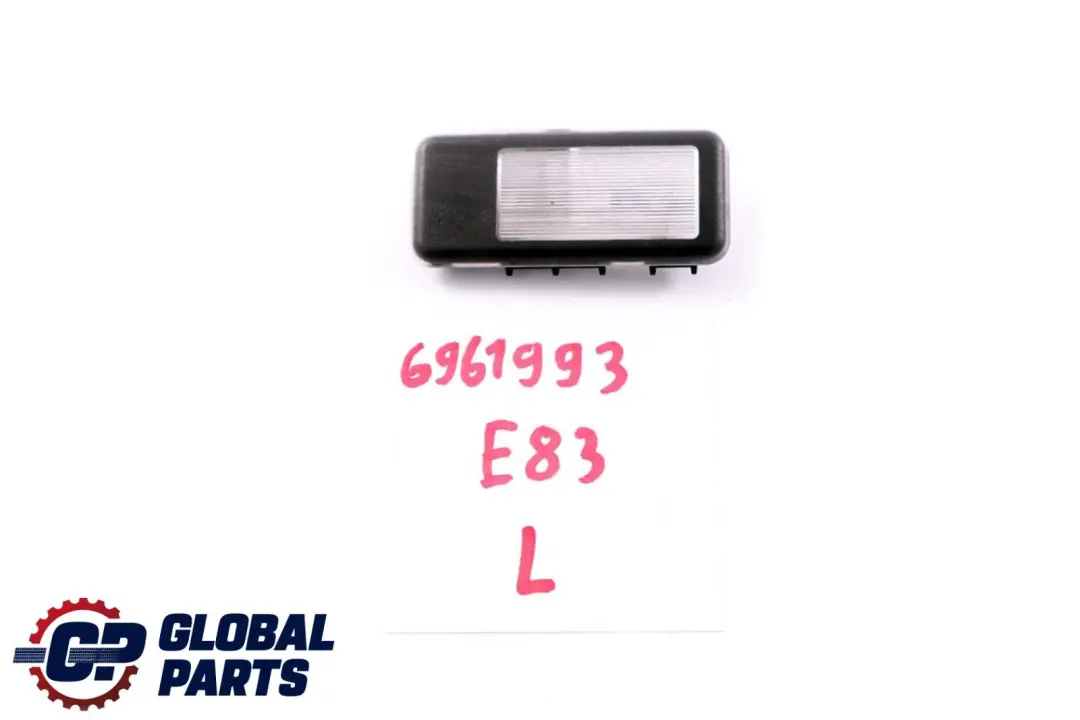 Headlining Overhead Left Interior Light N/S BASALTGRAU to BMW X3 Series E83 with Part number 6961993 BMW X3 Series E83 Headlining Overhead Left Interior Light N/S BASALTGRAU - SKU 6961993 - Part number 6961993