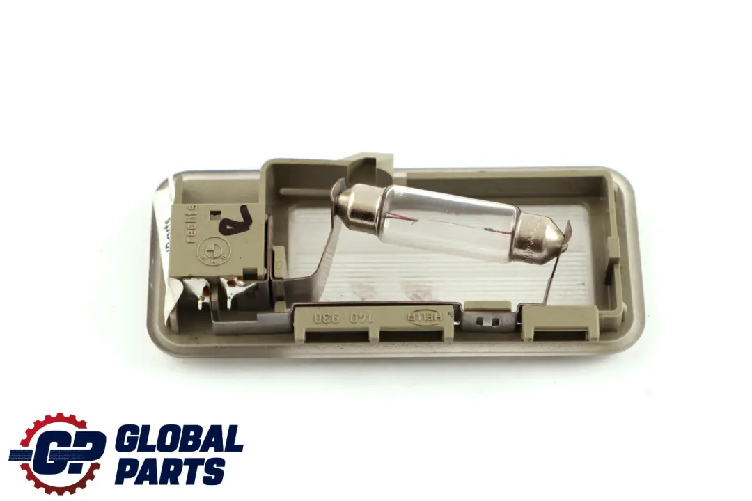 Headlining Light Mirror Lamp Right O/S Pastel Green to BMW X3 X5 Series E53 E83 with Part number 6962004 BMW X3 X5 Series E53 E83 Headlining Light Mirror Lamp Right O/S Pastel Green - SKU 6962004 - Part number 6962004