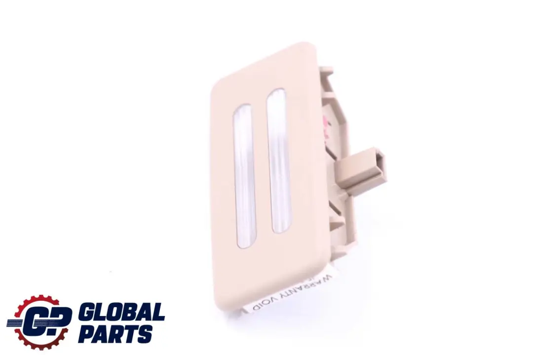 Techo Luz Espejo Crema Beige para BMW E60 E61 E92 LCI con número de pieza 6962017 BMW E60 E61 E92 LCI Techo Luz Espejo Crema Beige - SKU 6962017 - Número de pieza 6962017