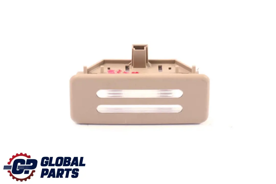 Techo Luz Espejo Crema Beige para BMW E60 E61 E92 LCI con número de pieza 6962017 BMW E60 E61 E92 LCI Techo Luz Espejo Crema Beige - SKU 6962017 - Número de pieza 6962017