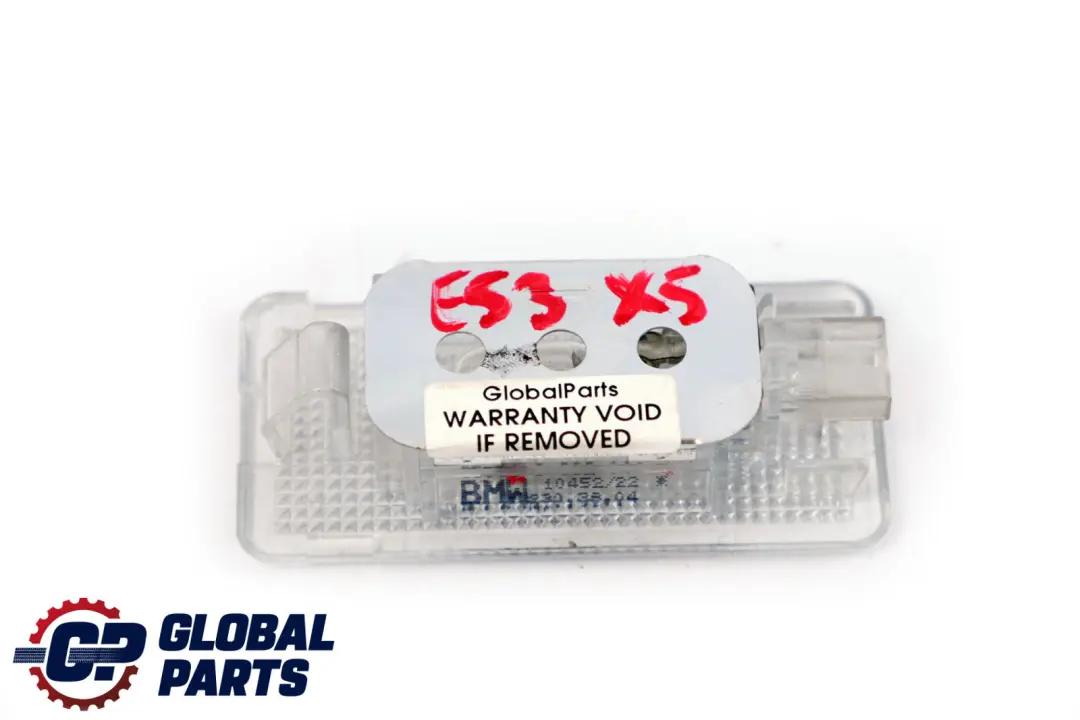 Luce Vano Bagagli Coperchio Bagagliaio 6331 per BMW X5 E53 con numero di parte 6962044 BMW X5 E53 Luce Vano Bagagli Coperchio Bagagliaio 6331 - SKU 6962044 - Numero di parte 6962044