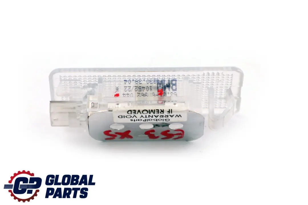 Gepäckraumleuchte Heckklappe 6331 für BMW X5 er E53 mit Teilenummer 6962044 BMW X5 er E53 Gepäckraumleuchte Heckklappe 6331 - SKU 6962044 - Teilenummer 6962044