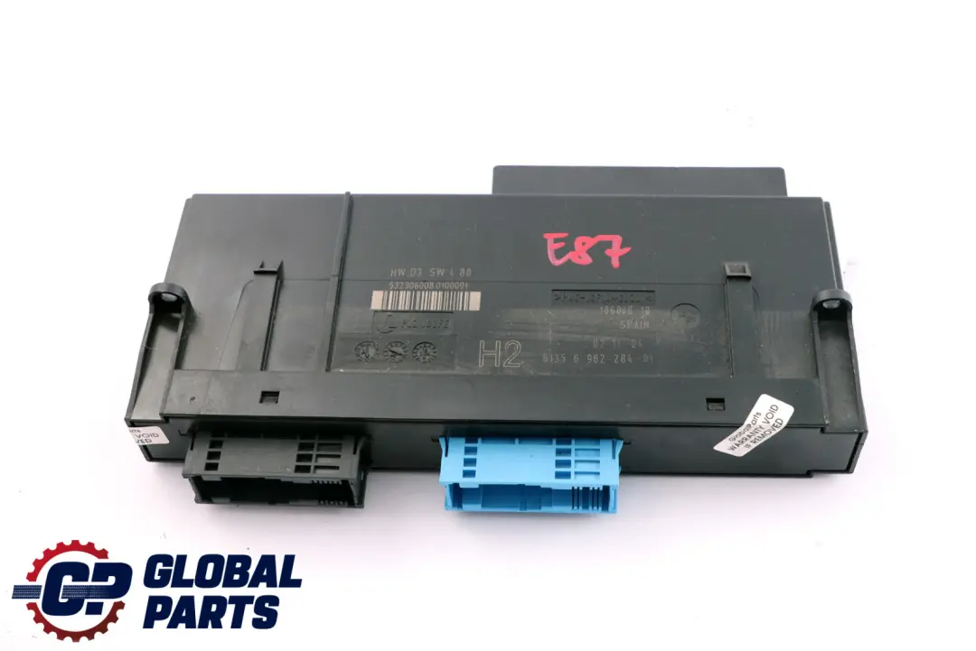 ECU Body Control Module Junction Box H2 to BMW 1 Series E87 with Part number 6962284 BMW 1 Series E87 ECU Body Control Module Junction Box H2 - SKU 6962284 - Part number 6962284