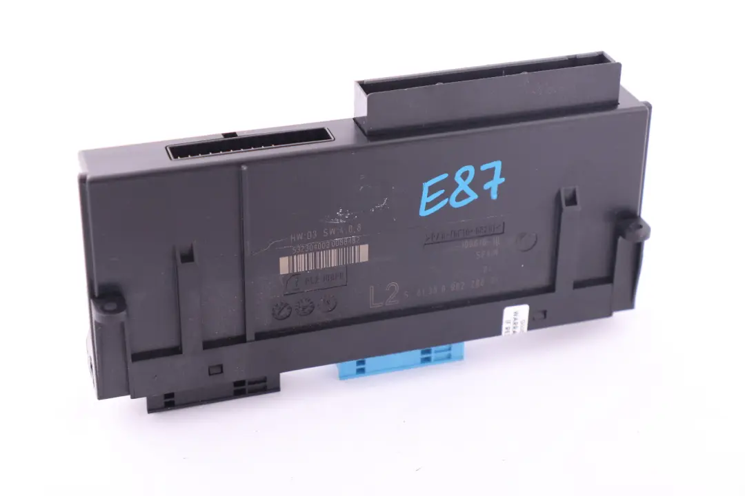 Body Control Module ECU L2 PL2 JBBFE Junction Box to BMW 1 Series E87 with Part number 6962288 BMW 1 Series E87 Body Control Module ECU L2 PL2 JBBFE Junction Box - SKU 6962288 - Part number 6962288