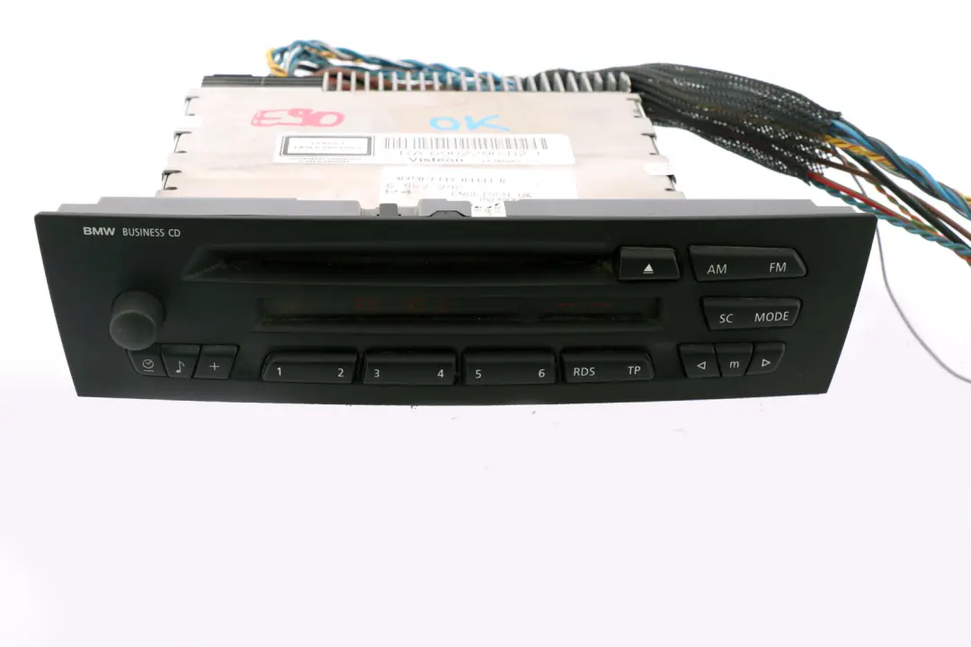 BMW E81 E87 E90 E91 E92 E93 Radio Business CD Radioodtwarzacz - SKU 6962296 - Numer Części 6962296