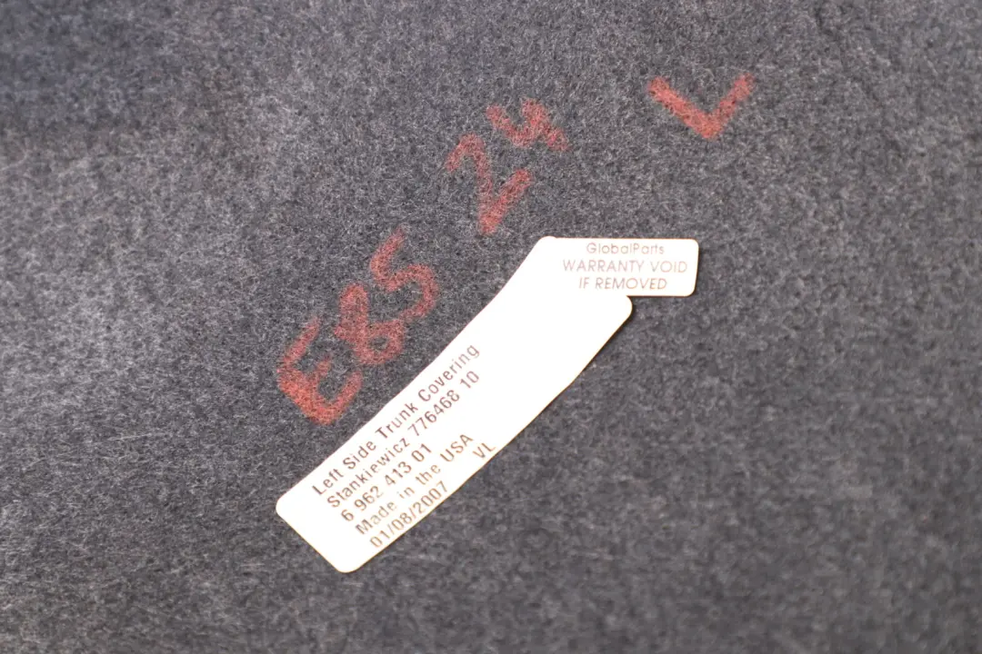 Capot Rumble a Gauche pour BMW Z4 Serie E85 à propos du numéro de pièce 6962413 BMW Z4 Serie E85 Capot Rumble a Gauche - SKU 6962413 - Numéro de pièce 6962413