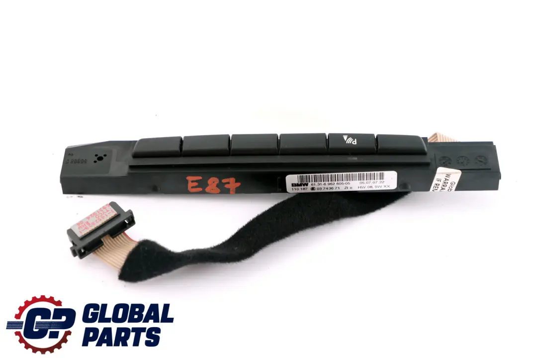 Panel De Interruptores De Control Consola Central para BMW E87 E90 E91 E92 con número de pieza 6962605 BMW E87 E90 E91 E92 Panel De Interruptores De Control Consola Central - SKU 6962605 - Número de pieza 6962605