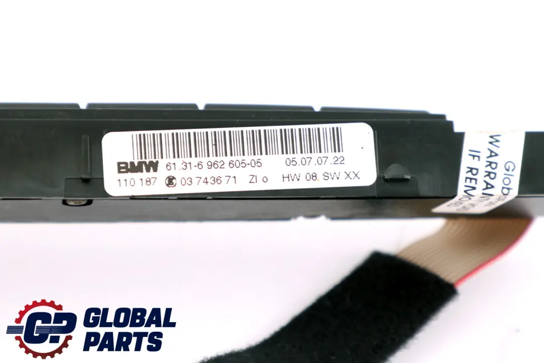 Control Switch Panel Centre Console to BMW E81 E87 E90 E91 E92 with Part number 6962605 BMW E81 E87 E90 E91 E92 Control Switch Panel Centre Console - SKU 6962605 - Part number 6962605