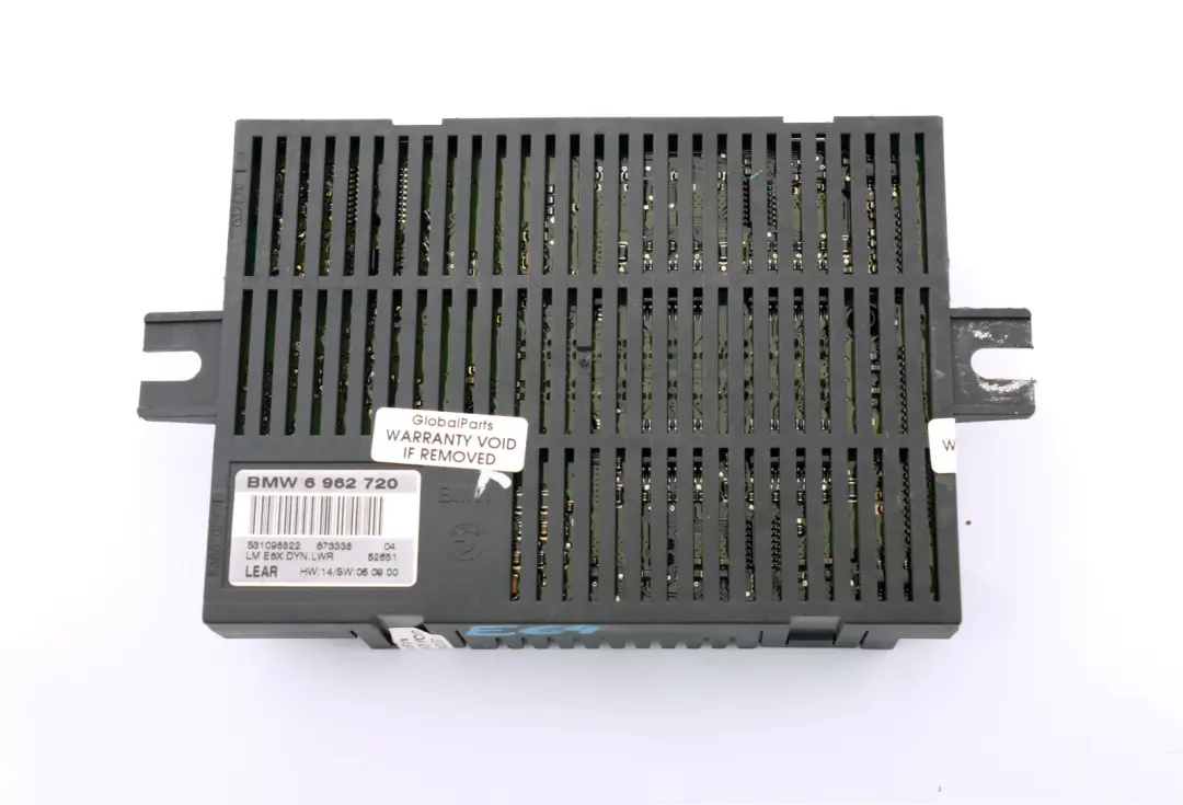 Light Control Module Unit Lear LM E6X DYN. LWR (LCM) to BMW 6 SERIES E64 with Part number 6962720 BMW 6 SERIES E64 Light Control Module Unit Lear LM E6X DYN. LWR (LCM) - SKU 6962720-1 - Part number 6962720