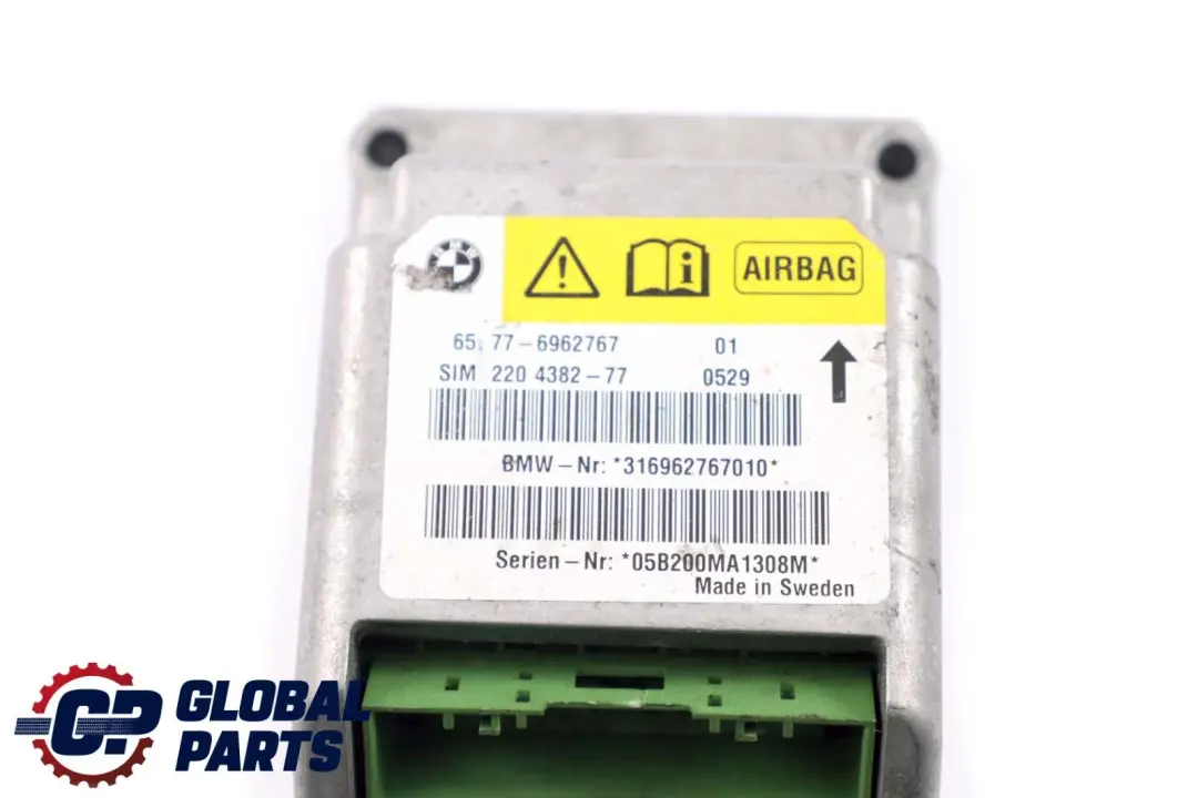 Safety Information Module Airbag BMW Z4 Series E85 Roadster Cabrio - SKU 6962767 - Part number 6939811