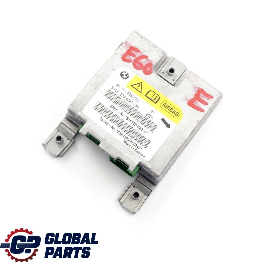 Capteur De Module D'Air BMW E60 E61 E63 Montant B Droit pour à propos du numéro de pièce 6962886 Capteur De Module D'Air BMW E60 E61 E63 Montant B Droit - SKU 6962886 - Numéro de pièce 6962886