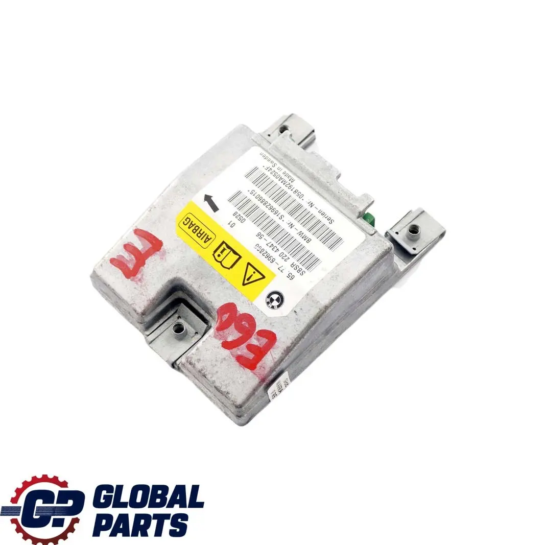 Module Sensor BMW E60 E61 E63 B-pillar Right O/S to Air with Part number 6962886 Air Module Sensor BMW E60 E61 E63 B-pillar Right O/S - SKU 6962886 - Part number 6962886