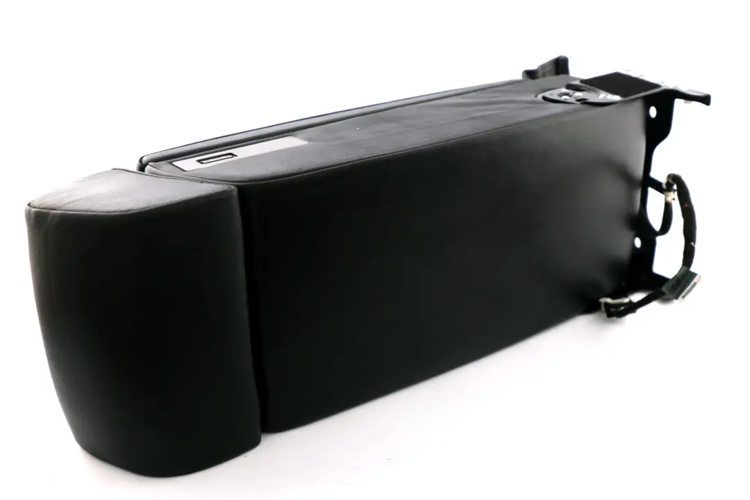 BMW 7 Series E65 E66 1 Rear Seat Armrest Headrest Console Leather Black - SKU 6962980-1 - Part number 6962980