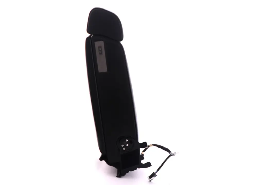 BMW 7 Series E65 E66 1 Rear Seat Armrest Headrest Console Leather Black - SKU 6962980-1 - Part number 6962980