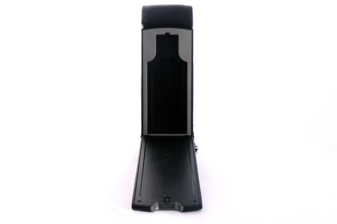 BMW 7 Series E65 E66 1 Rear Seat Armrest Headrest Console Leather Black - SKU 6962980-1 - Part number 6962980