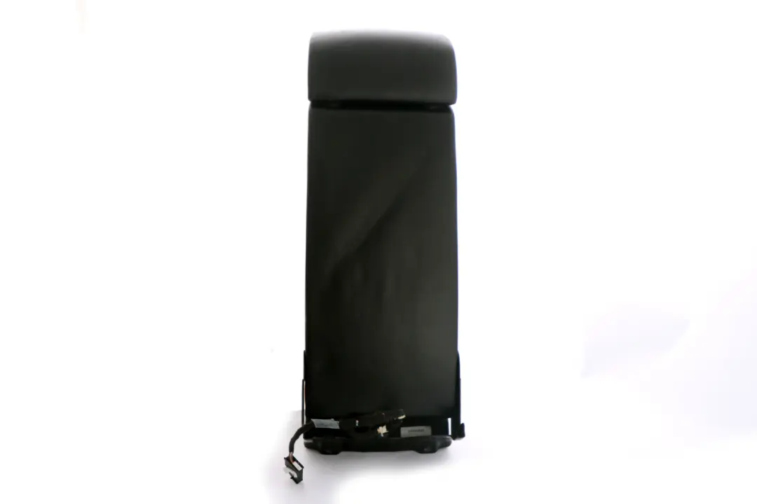 BMW 7 Series E65 E66 1 Rear Seat Armrest Headrest Console Leather Black - SKU 6962980-1 - Part number 6962980