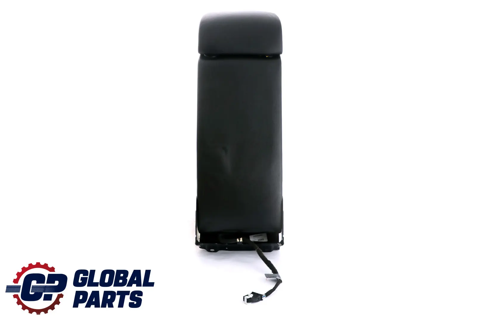 BMW E65 E66 2 Rear Seat Armrest Headrest Console Leather Black