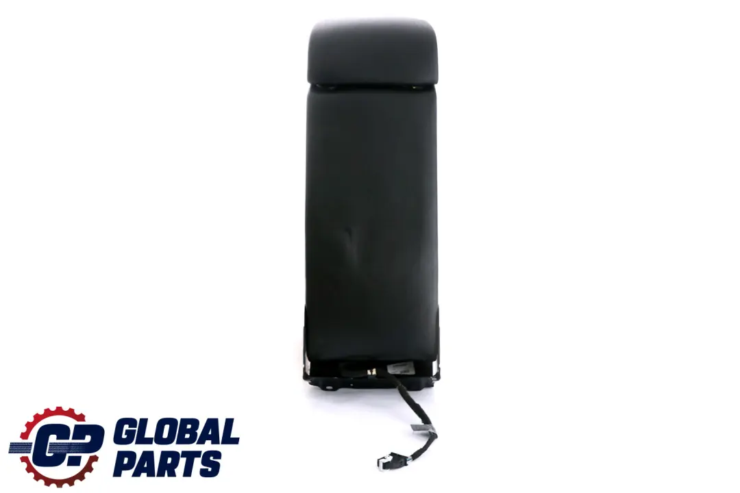 BMW E65 E66 Rear Seat Armrest Headrest Console Leather Black - SKU 6962980-2 - Part number 6962980