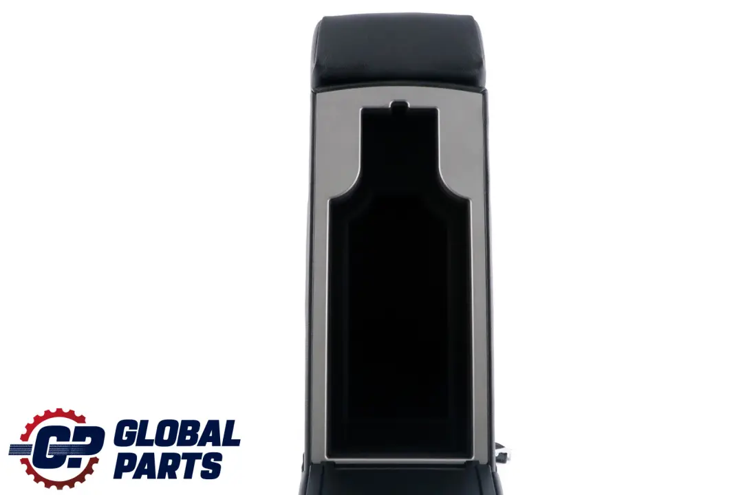 BMW E65 E66 Rear Seat Armrest Headrest Console Leather Black - SKU 6962980-2 - Part number 6962980