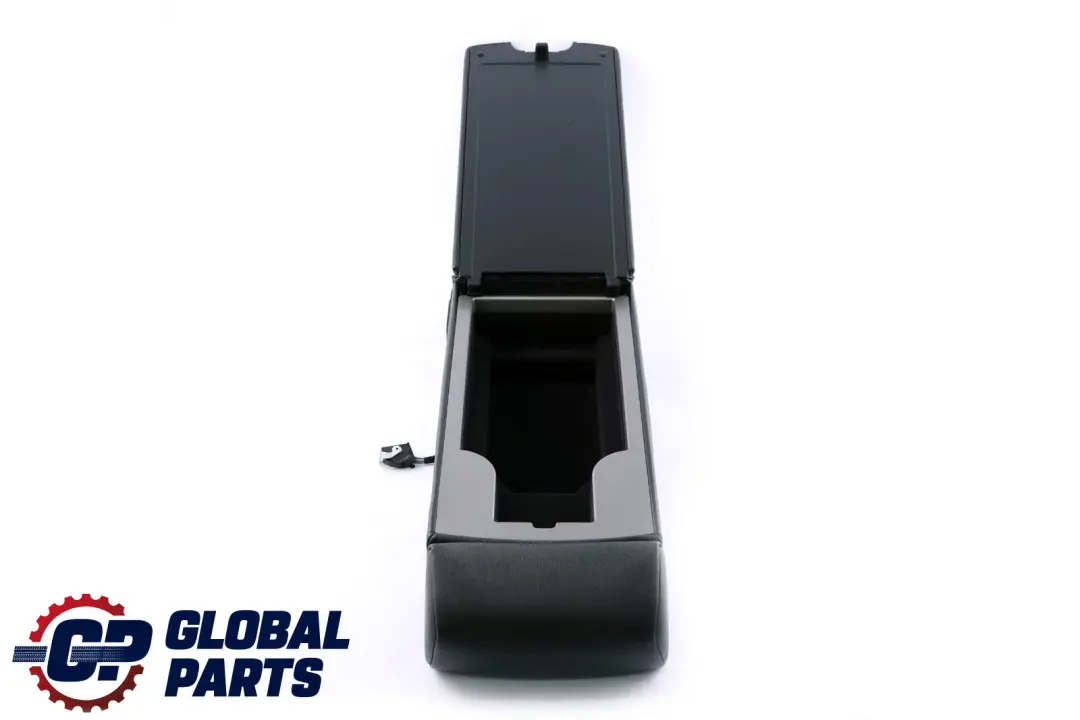 BMW E65 E66 Rear Seat Armrest Headrest Console Leather Black - SKU 6962980-2 - Part number 6962980