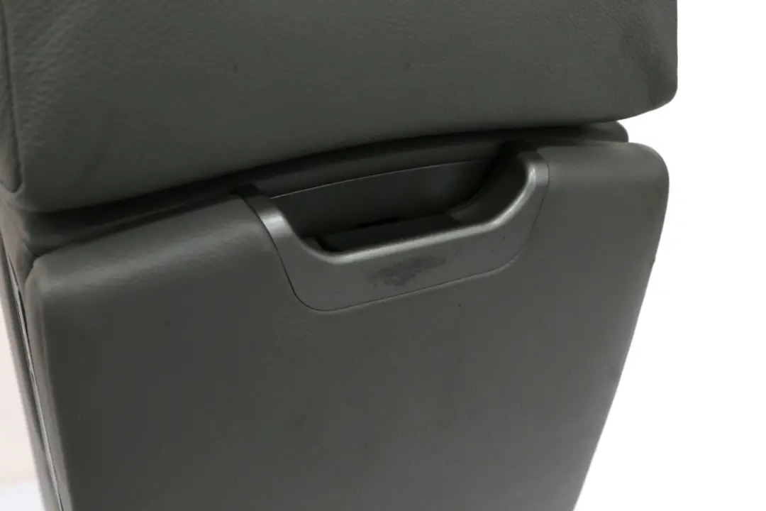 BMW 7 Series E65 E66 1 Rear Seat Armrest Headrest Console Leather Grey - SKU 6962981-1 - Part number 6962981