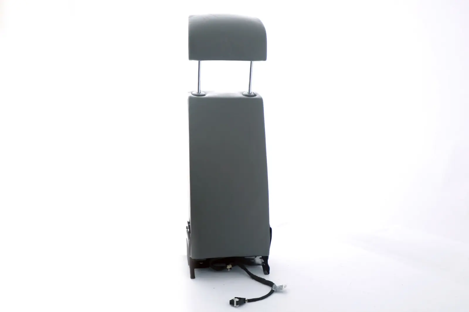 BMW 7 Series E65 E66 Rear Seat Armrest Headrest Console Leather Grey