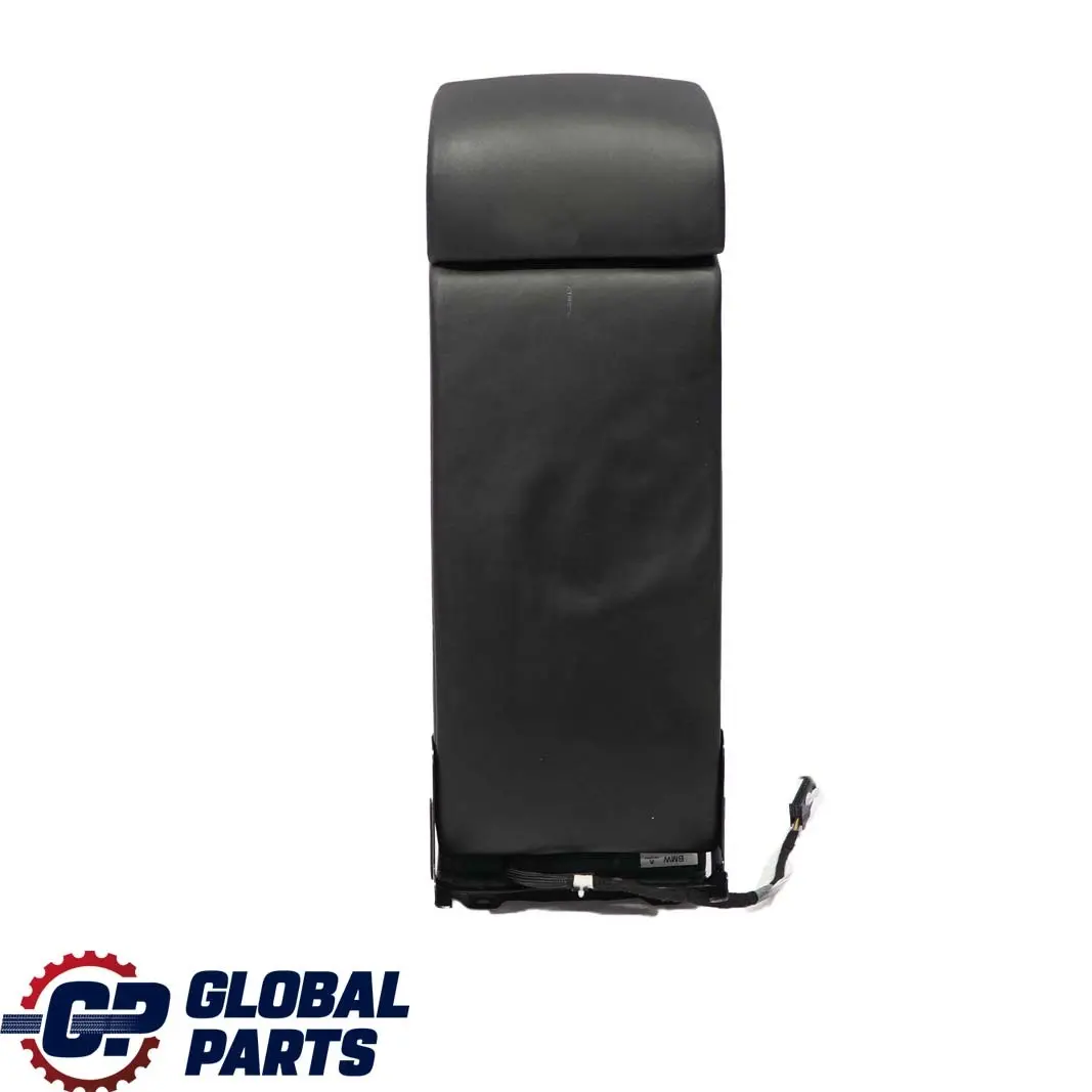 BMW 7 Reihe E65 E66 Rücksitzarmlehne Kopfstütze Konsole Leder Nasca Schwarz - SKU 6963004 - Teilenummer 52206963004
