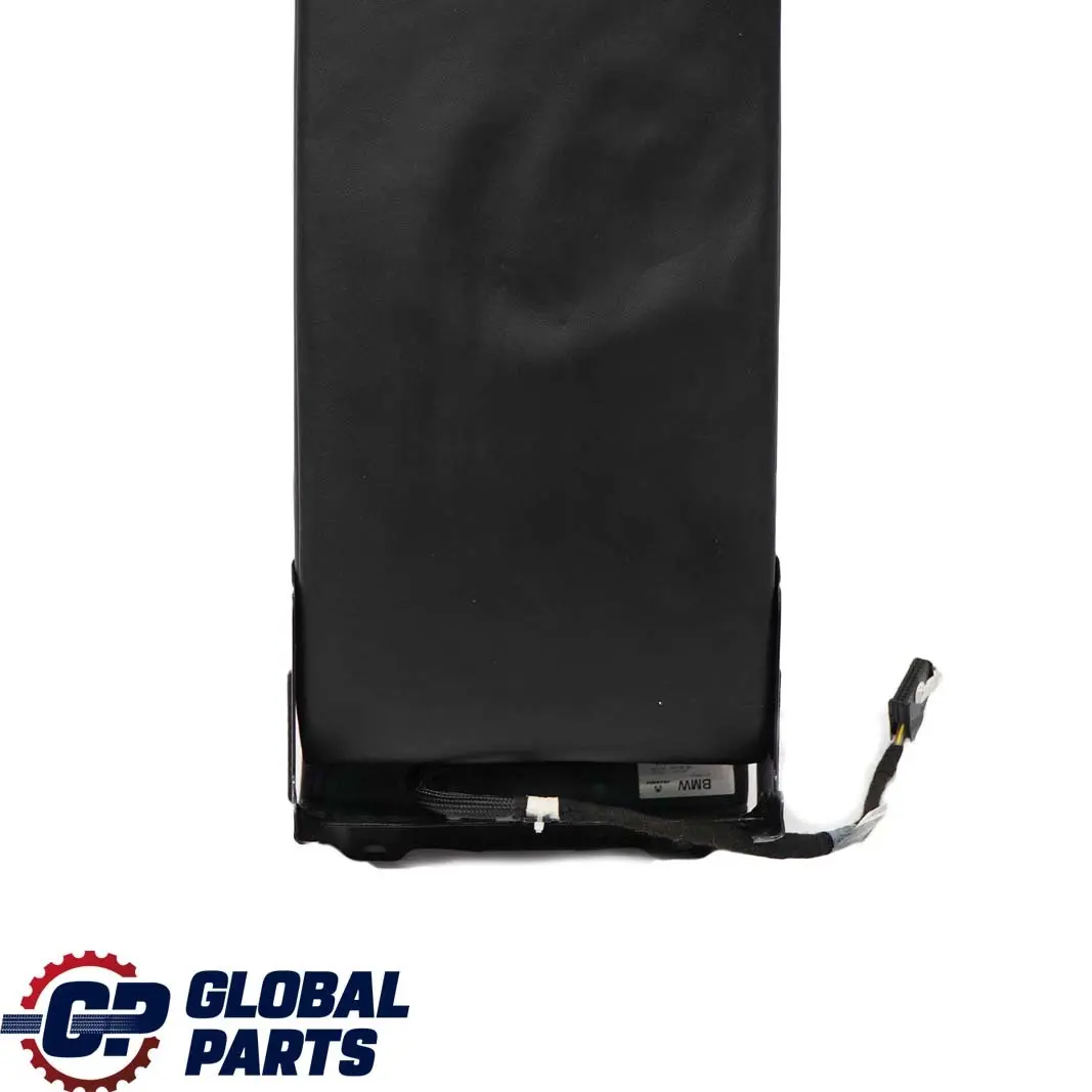 BMW 7 Reihe E65 E66 Rücksitzarmlehne Kopfstütze Konsole Leder Nasca Schwarz - SKU 6963004 - Teilenummer 52206963004