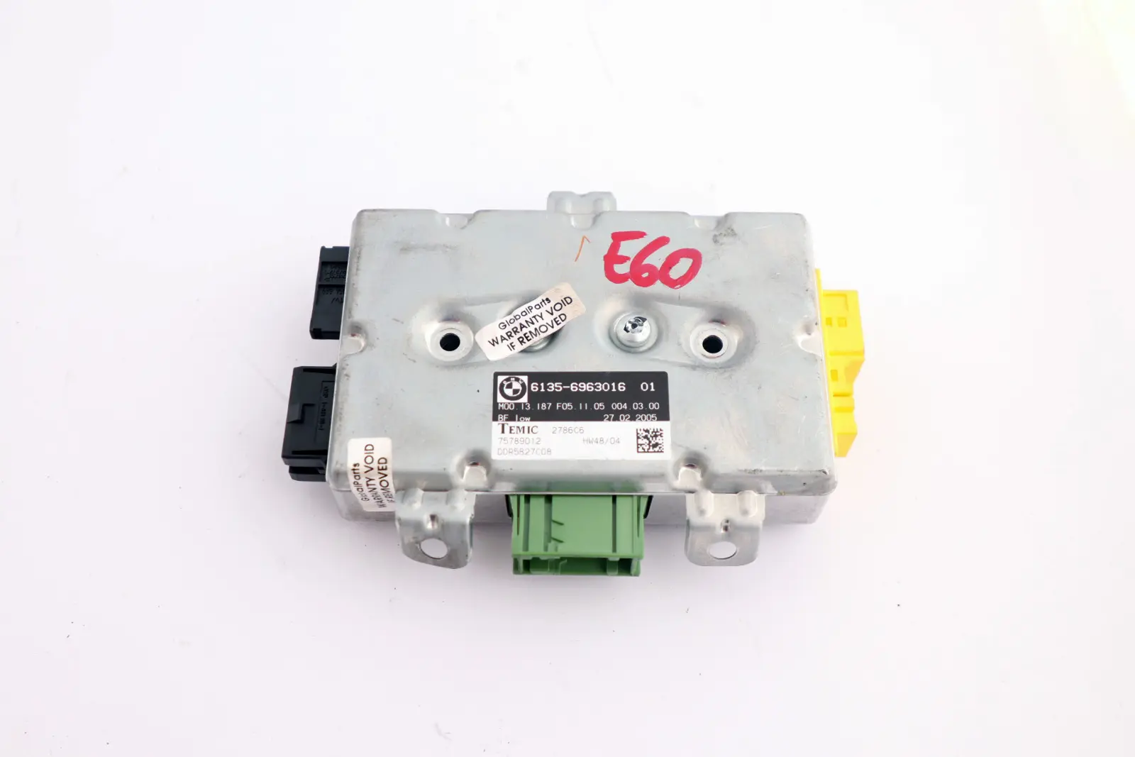 Air Control Module BMW E60 E61 E63 Passenger Side Door Unit 6963016