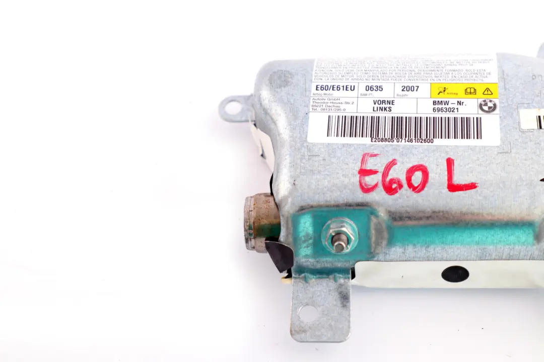 BMW E60 E61 Front Passenger Door Air Module Unit Left N/S - SKU 6963021 - Part number 6963021
