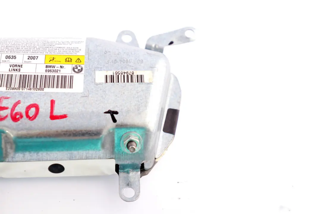 Módulo De Aire Puerta Pasajero Delantero Izquierdo para BMW E60 E61 con número de pieza 6963021 BMW E60 E61 Módulo De Aire Puerta Pasajero Delantero Izquierdo - SKU 6963021 - Número de pieza 6963021