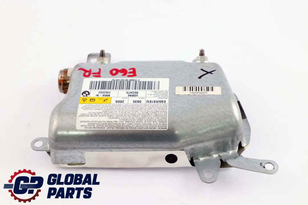 Module D'Air De Porte Avant Droite pour BMW E60 E61 à propos du numéro de pièce 6963022 BMW E60 E61 Module D'Air De Porte Avant Droite - SKU 6963022 - Numéro de pièce 6963022