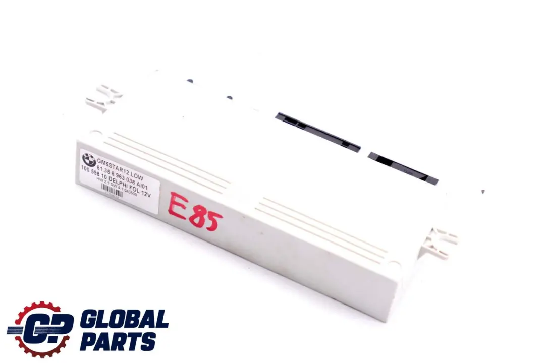 Modulo centralina GM5STAR12 LOW per BMW Z4 Serie E85 con numero di parte 6963038 BMW Z4 Serie E85 Modulo centralina GM5STAR12 LOW - SKU 6963038 - Numero di parte 6963038