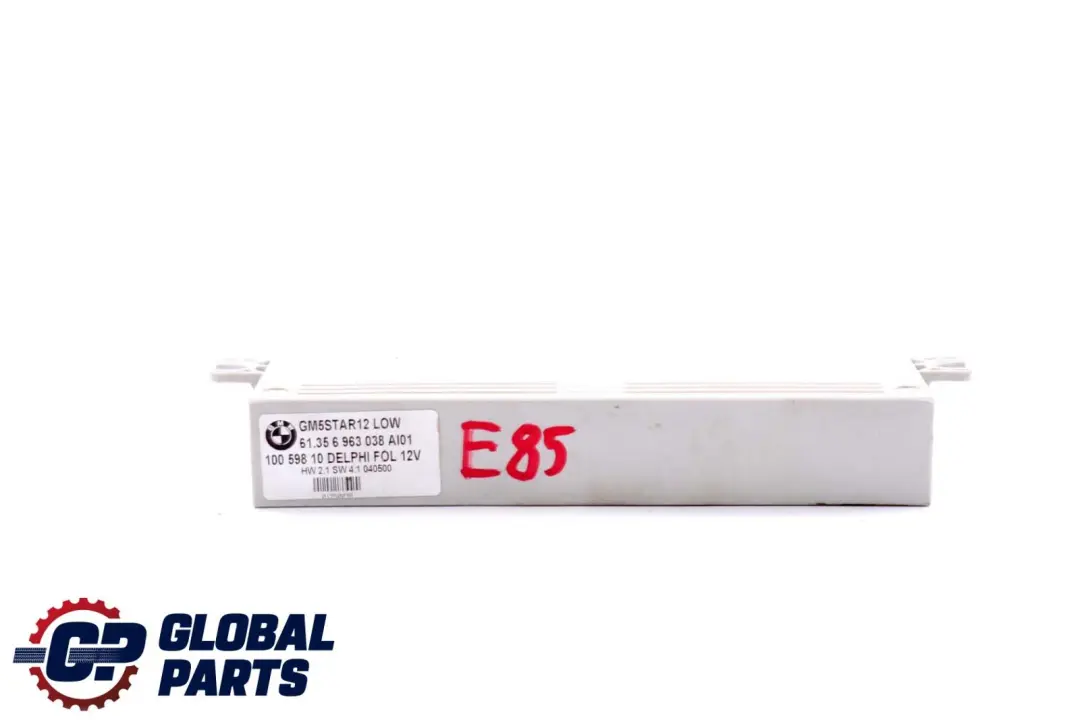 BMW Z4 E85 Body Control Unit Module GM5STAR12 LOW - SKU 6963038 - Part number 6963038