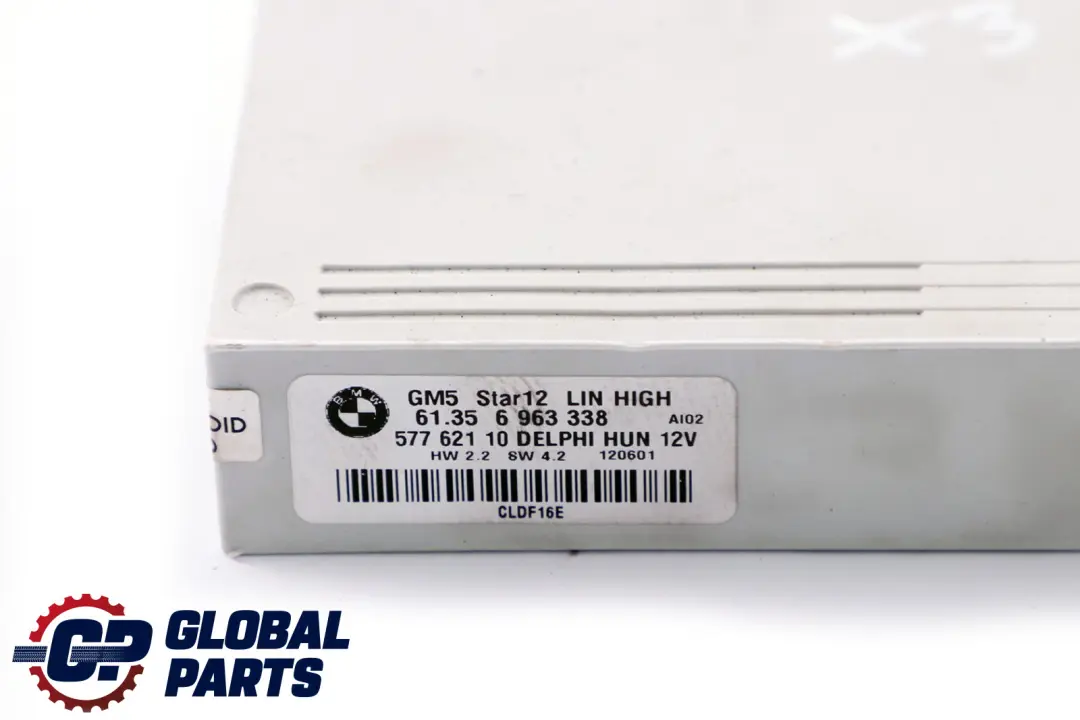 Unité Contrôle Carrosserie BMW E46 Z8 E52 E83 Module GM5 Star12 LIN High pour à propos du numéro de pièce 6963338 Unité Contrôle Carrosserie BMW E46 Z8 E52 E83 Module GM5 Star12 LIN High - SKU 6963338 - Numéro de pièce 6963338