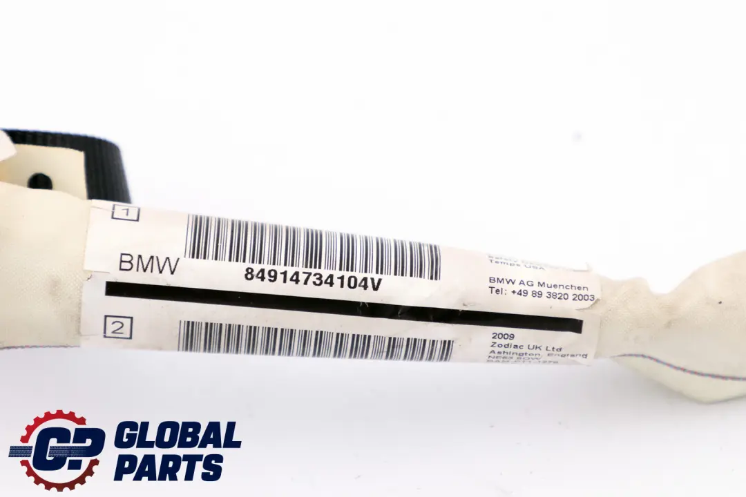 BMW E61 LCi Touring Airbag Testa Sinistra Tenda tetto N/S - SKU 6963835 - Numero di parte 6963835